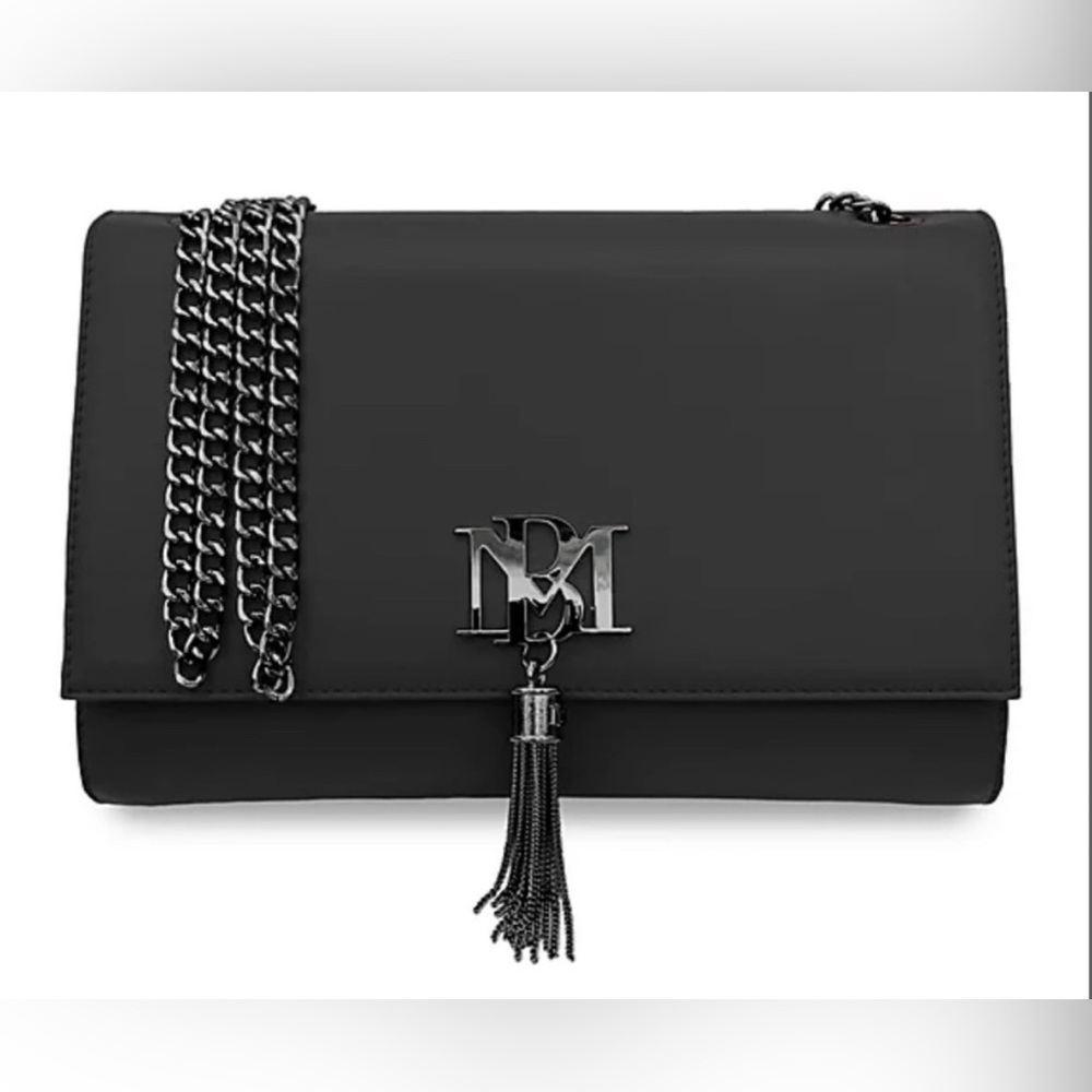 NWOT Badgley Mischka Metal Fringe Bag